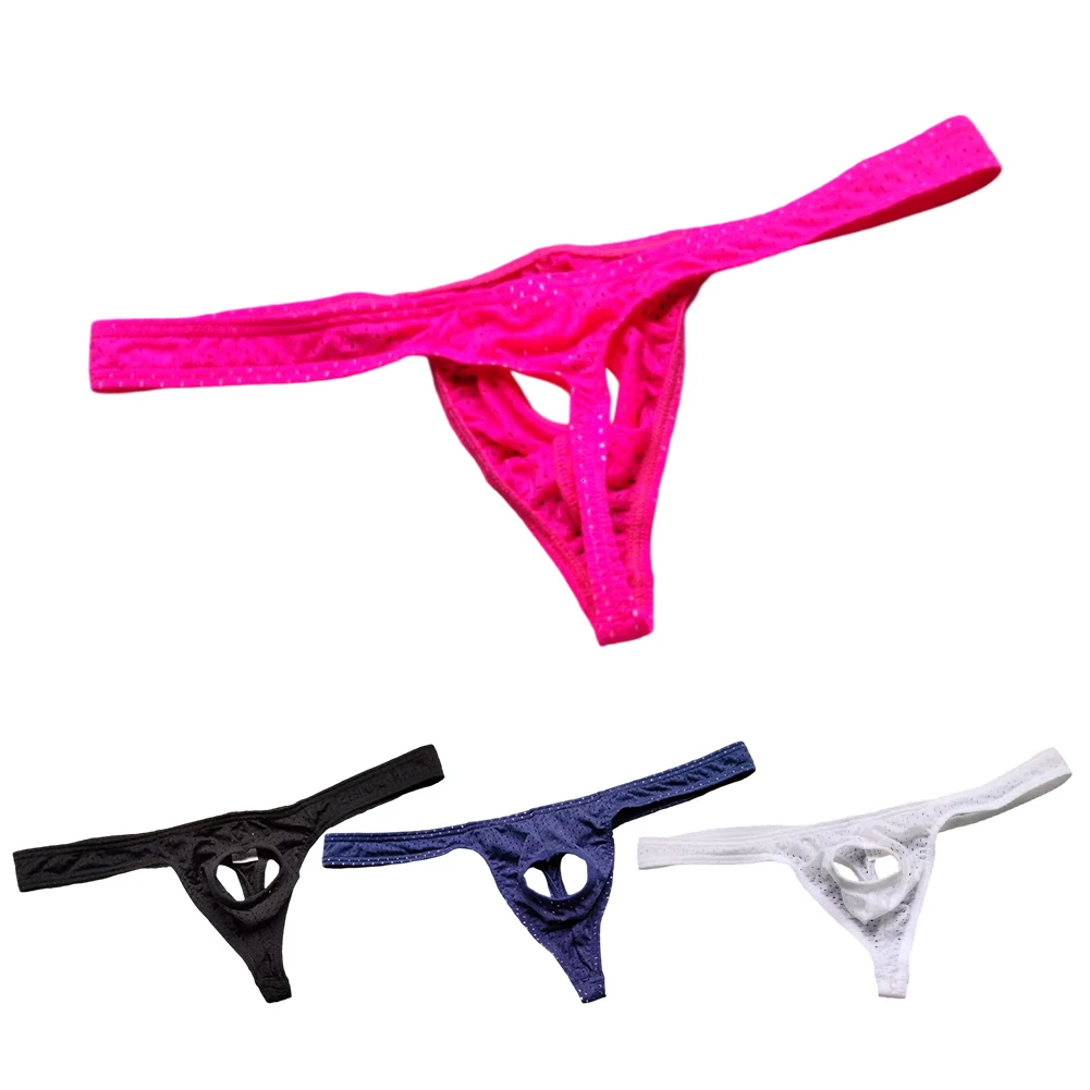 

For Evening Wear G-String Underpants For Men Breathable Fabric Fashion Underwear Lightweight Design For Daily Wear
