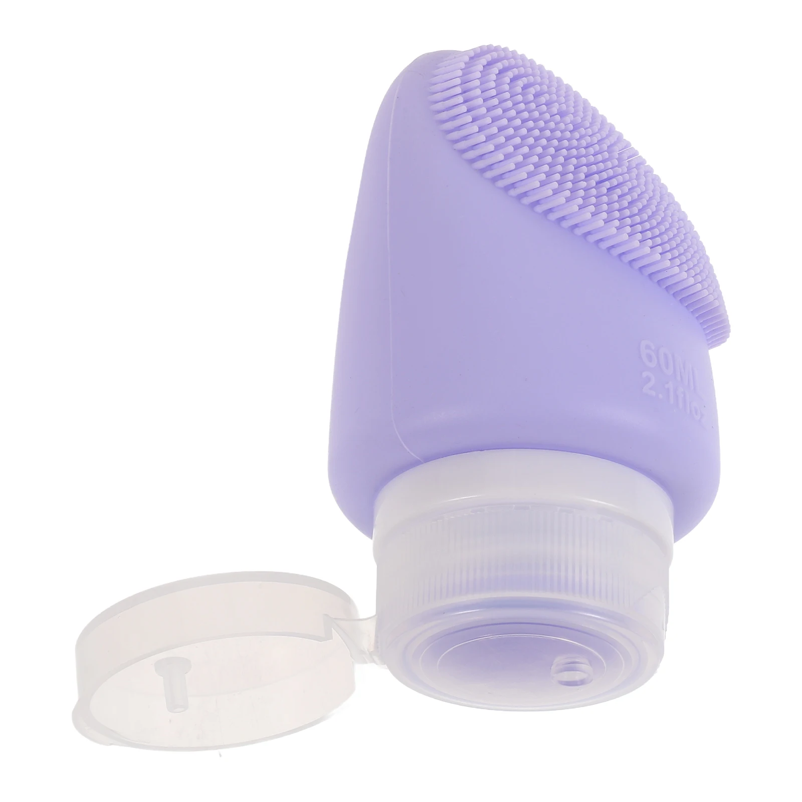 

Refillable 60Ml Silicone Travel Bottles Leak Proof Portable Tsa Approved Toiletry Containers Shampoo Conditioner