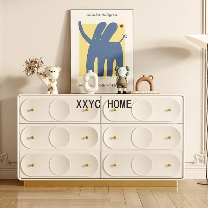 

Fashion Nordic Living Room Cabinets Porch Ark Wooden White Entrance Cabinet Drawers Storage Comodas Con Cajones Home Furniture