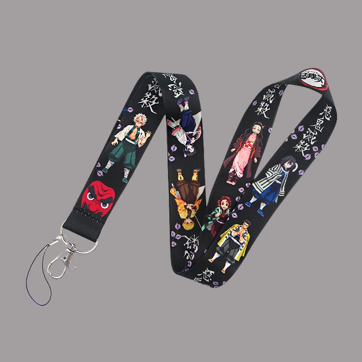 

Anime Character Lanyards for Keys Neck Strap For Card Badge Gym Keychain Key Holder Hanging Rope Keyring Accessories Gifts