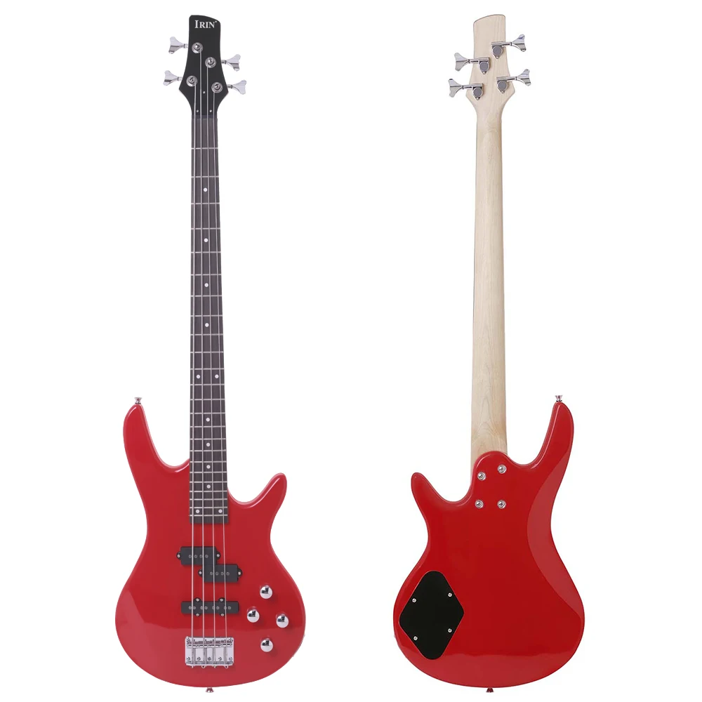 IRIN 4 Strings Electric Bass Guitar 24 Frets Maple Body Bass Guitar Guitarra With Cable Wrenches Guitar Parts & Accessories