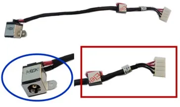 DC Power Jack cable For Lenovo Ideapad Y510 Y510P Y500 laptop DC-IN Charging Flex Cable