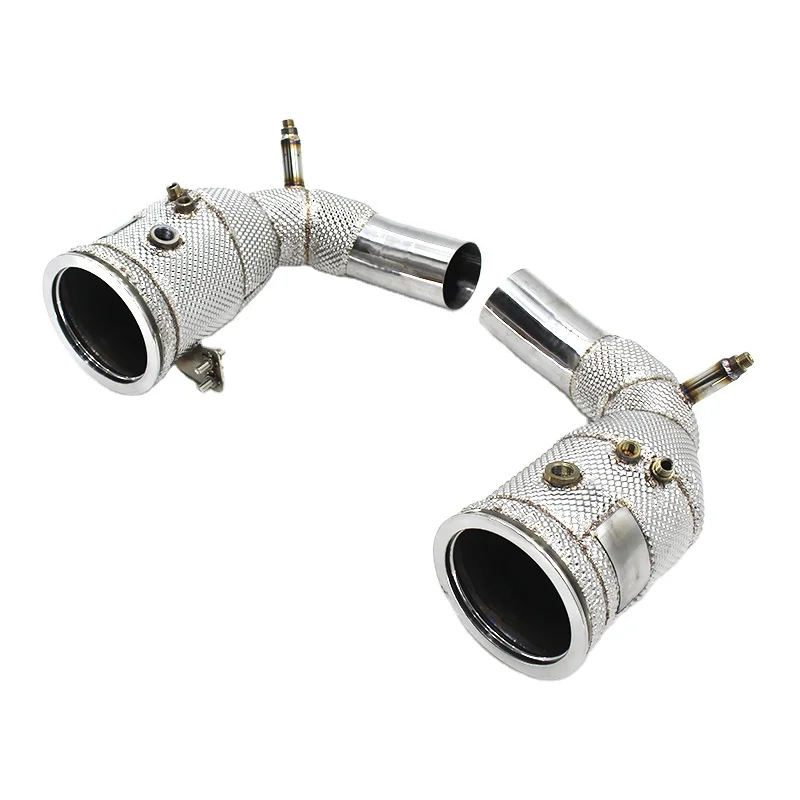 Head Section High flow Pipes Exhaust Pipes branch downpipe Exhaust Pipe with catalyst for Porsche 911(992) 3.0T Carrera 4S