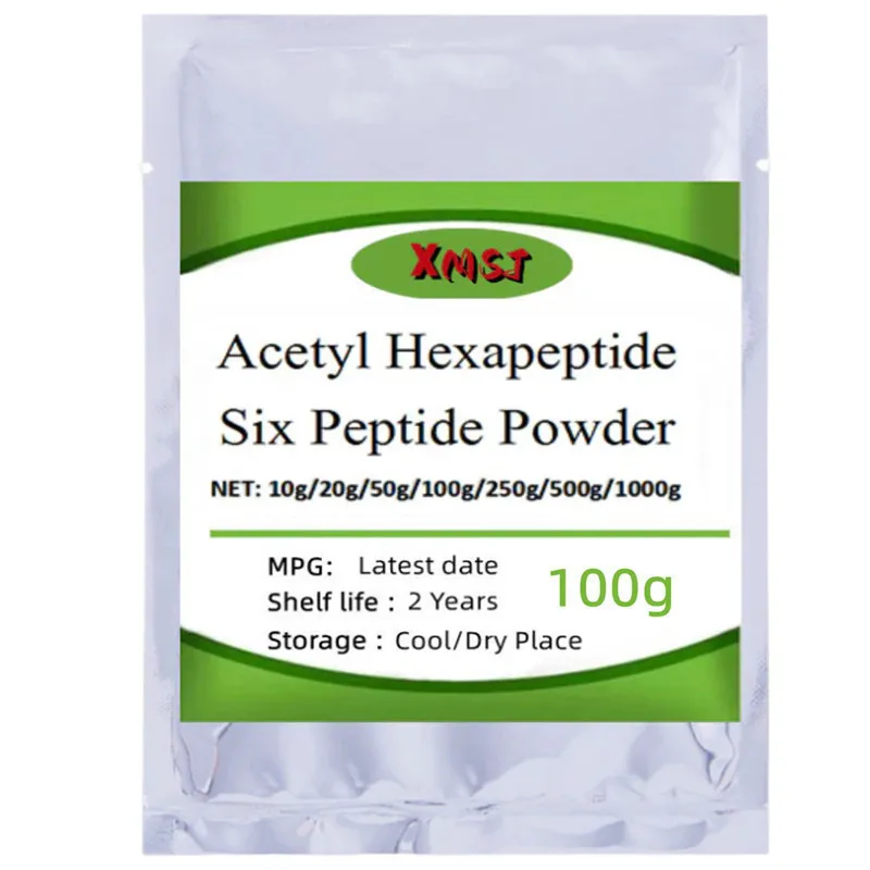 Six Peptide Powder,acetyl Hexapeptide,anti-wrinkle,moisturizing,anti-aging,cosmetic Raw,diy Handmade Make Your Own Solution