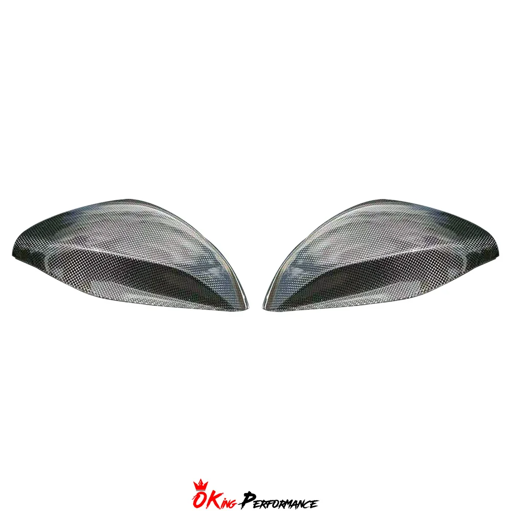 

Dry Carbon Fiber Mirror Cover for Ferrari 812 Superfast GTS Wing Mirror Caps 2017-2023