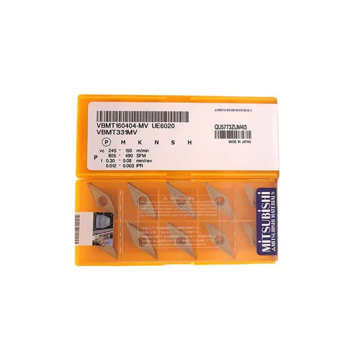 

Mitsubish i Original VBMT VBMT11T304 MV UE6020 VBMT160408 MV US735 VBMT110308 MV VP15TF Твердосплавные токарные пластины
