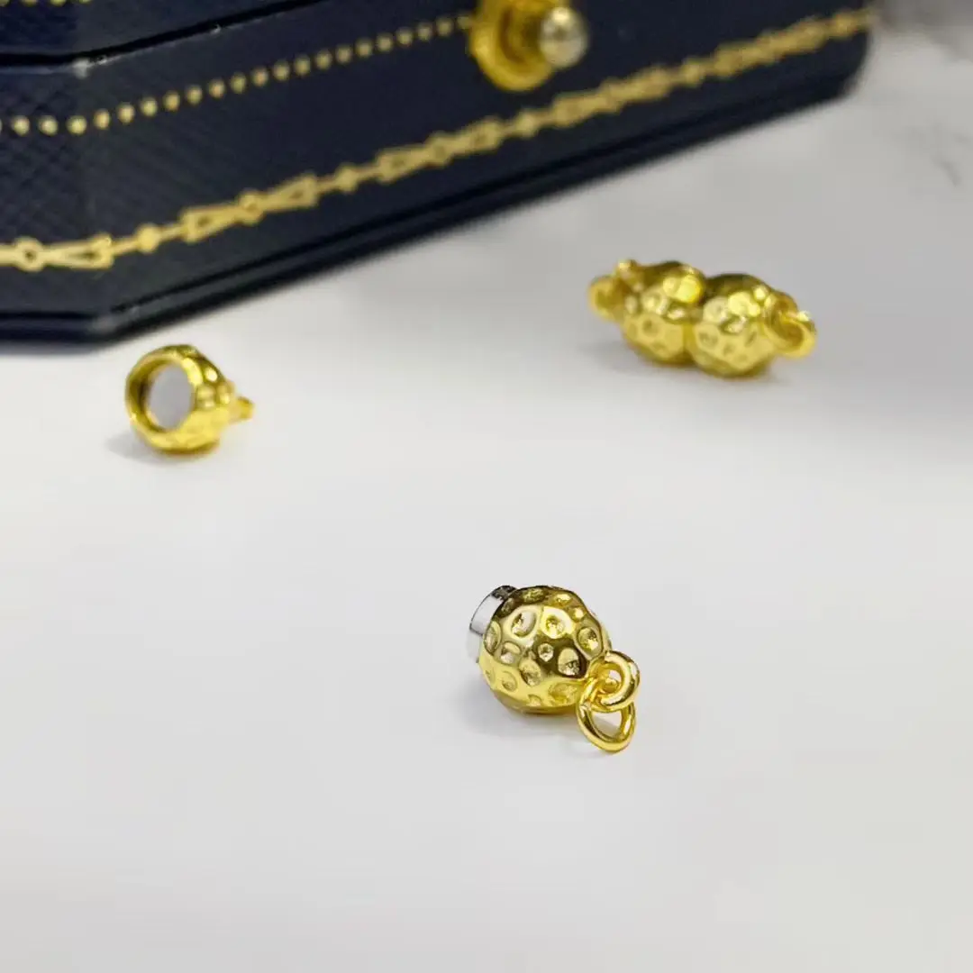 Wholesale DIY Magnetic S925 Sterling Silver Pendant Necklace Bracelet Clasp Hook Accessories for 5-8mm Pearls 5pcs/lot