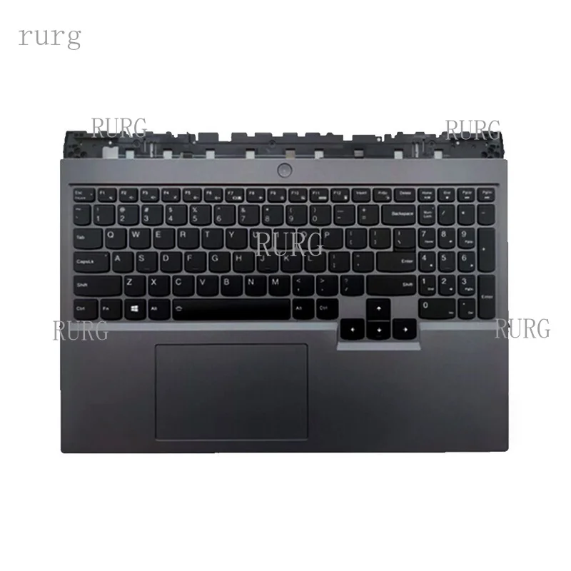 R+ Brand new FOR Lenovo Legion 5 Pro-16ACH6H 82JQ 5CB1C14952 Palmrest with RGB backlit keyboard