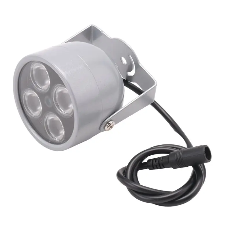 [A92Z!NEW】 4 Array Leds Infrared Waterproof Night Vision IR Illuminator Light Fill Light DC 12V For Security Camera