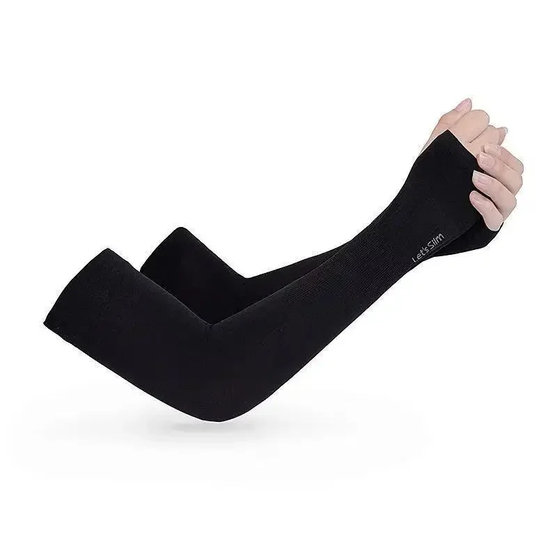 1 Pair Summer Arm Sleeves Sun Protection, Outdoor Drive Sport Cycling Arm Warmers & Gloves Arm Sleeve