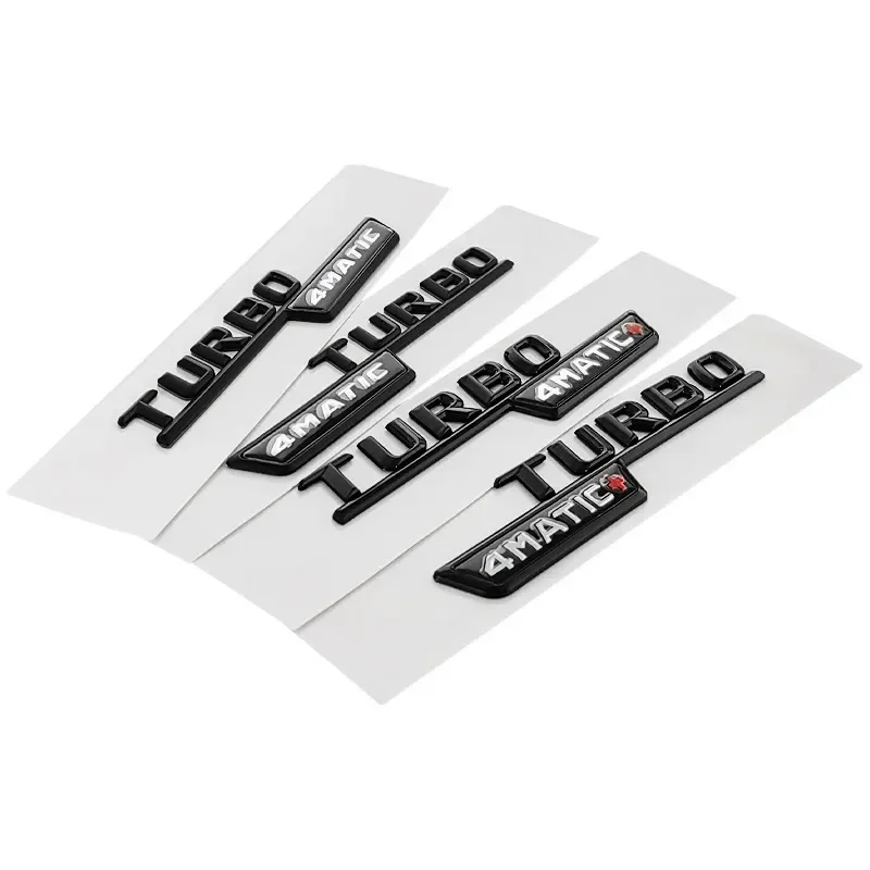 ثلاثية الأبعاد ABS سيارة درابزين شارة لمرسيدس بنز CLA45 GLA45 X156 A45 C117 X247 GLE53 توربو AMG 4MATIC شعار ملصق الشعار اكسسوارات