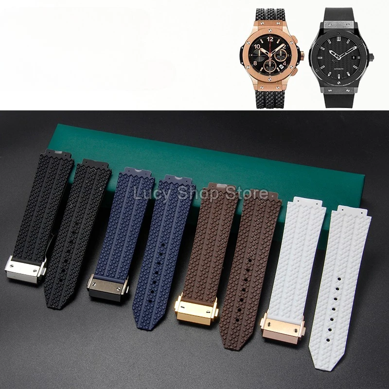 para-hublot-yubo-grande-pulseira-de-relogio-classico-fusao-yubo-convexo-24-17-26-19mm-borracha-silicone-a-prova-dsweatagua-sweatproof-pulseira
