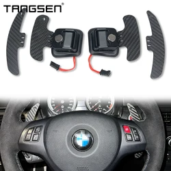 Magnetic Carbon Fiber Steering Wheel Shift Paddle For BMW E90 M3 E92 M3 E93 M3 X5M X6M E70 E71