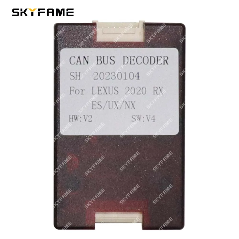محول تسخير الأسلاك SKYFAME-Car ، صندوق Canbus ، فك شفرة راديو Android ، كابل الطاقة لـ Lexus ES NX RX Toyota Alphard 35 ، 16Pin