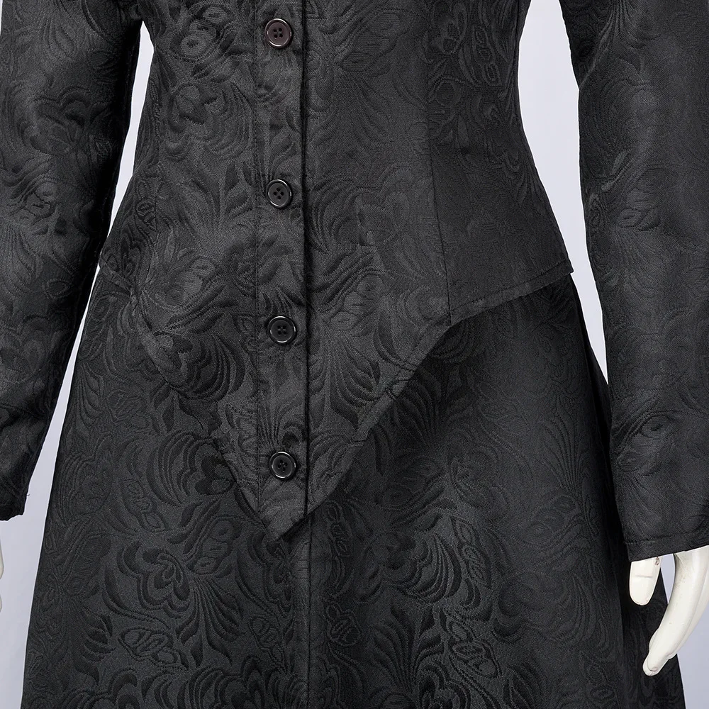 Disfraz de Cosplay de elpba Wicked para mujer adulta, uniforme de bruja, sombrero de mago, conjunto completo, trajes de fiesta de Halloween, nueva película