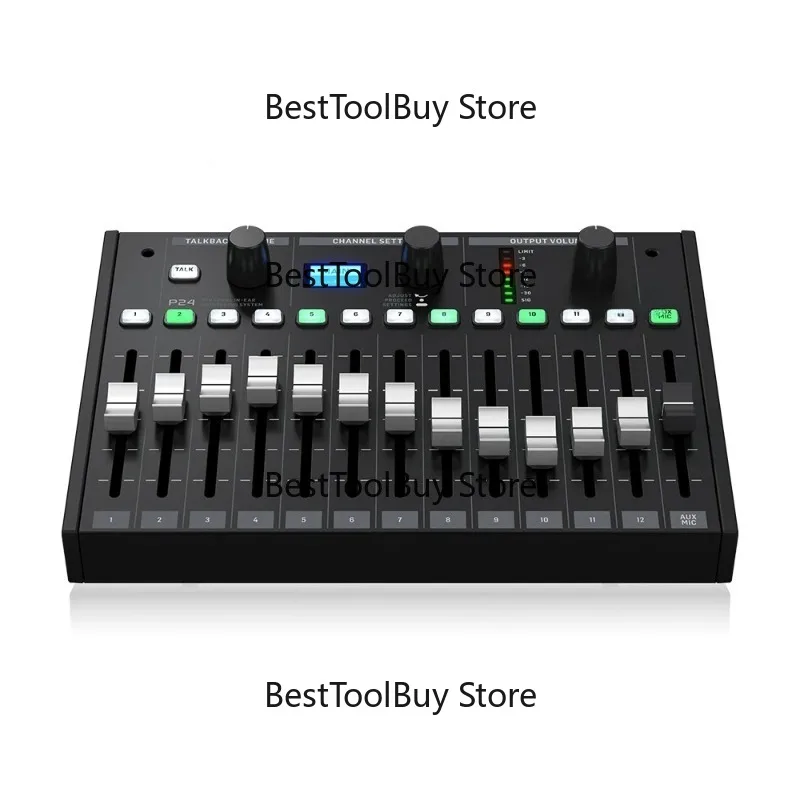

P24 Digital Mixer Power Amplifier System Studio Equipment Staged Personal Mixer with 13 Stereo Channels