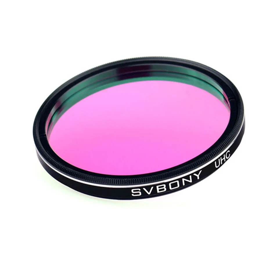 SVBONY Telescopio Filtro UHC Filtro Astrofotografia per migliorare il contrasto dell'immagine Riduce l'inquinamento luminoso, per le osservazioni di oggetti del cielo profondo Ultra High Contrast Filter