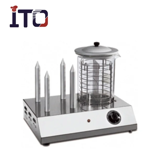 

Commercial Electric Hot Dog Steamer & Bun Warmer