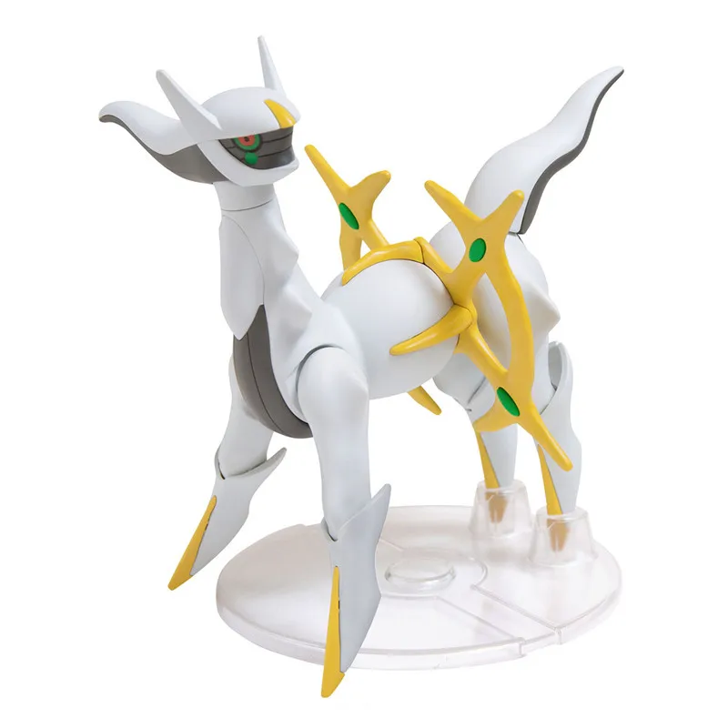 Bandai Original Pokemon God of Creation Arceus Assembled Model   Anime Action Figure Toys Gifts For Children