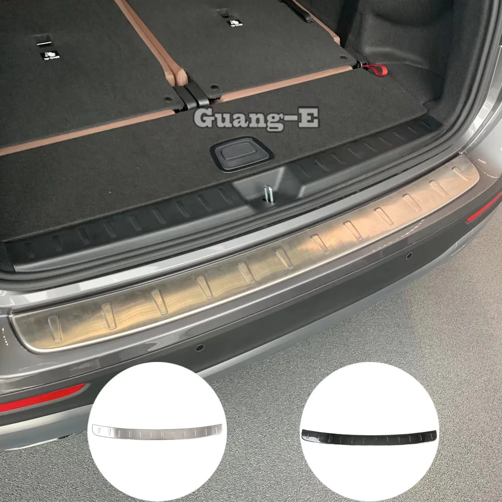 

Steel Rear Pedal Door Scuff Plate Frame Outside Threshold Trunk For Mercedes Benz GLB Class W247 X247 2019 2020 2021 2022 2023