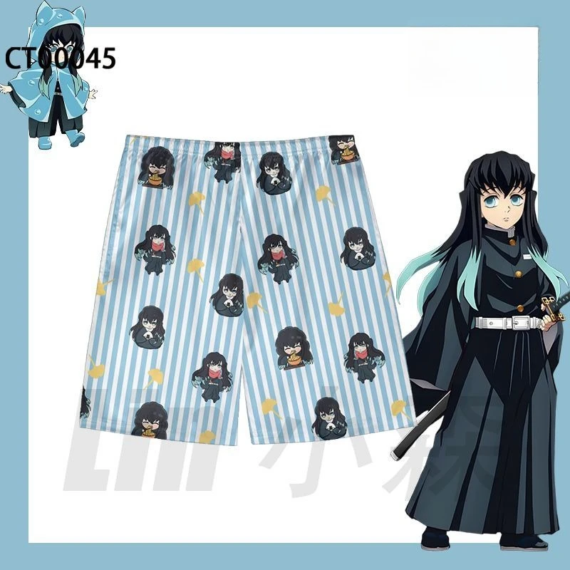 مجموعة بيجامة جديدة من Demon Slayer Tokito Muichiro - ملابس نوم بنمط Flame Hashira، ملابس منزلية تنكرية للهدايا العطلات #4