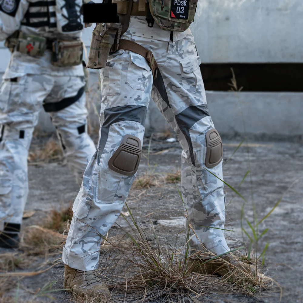Outdoor Sports Multi-Function MCAP Snow Camo G3 Pants & spring autumn thin coat tactical top Jacket