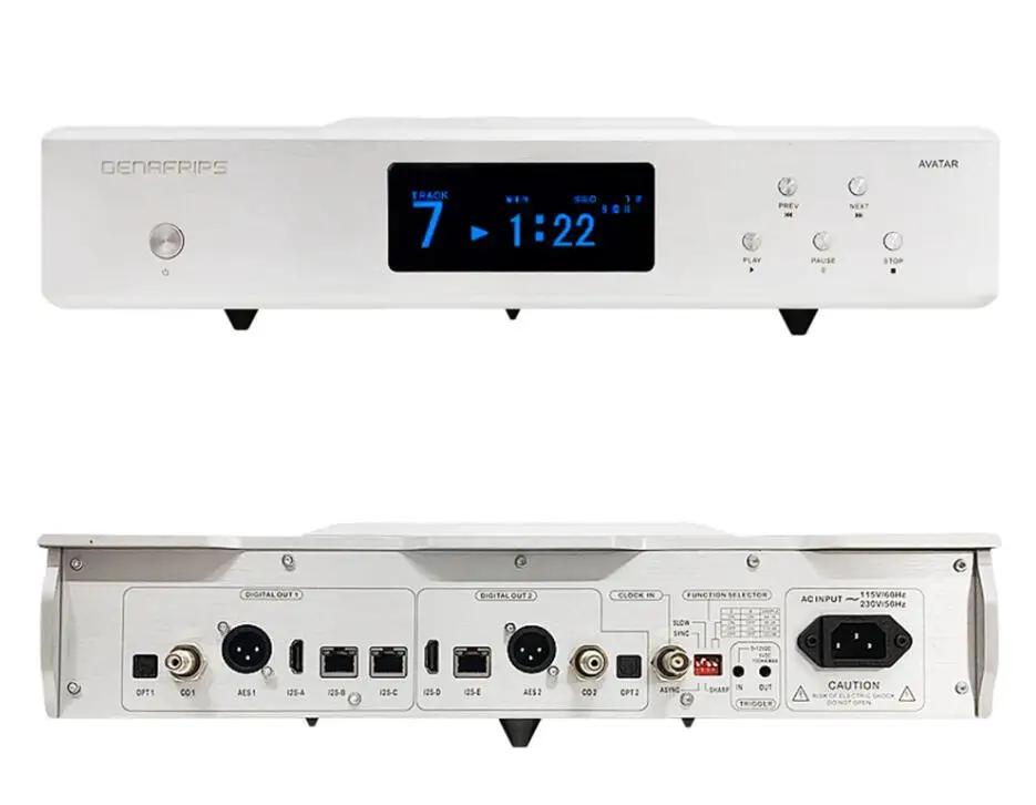 HIFI AVATAR CD CDM4 Player Driver Turntable all in one PCB 11 Kinds Digital Output as Coaxial Optical HDMI I2S R-J45