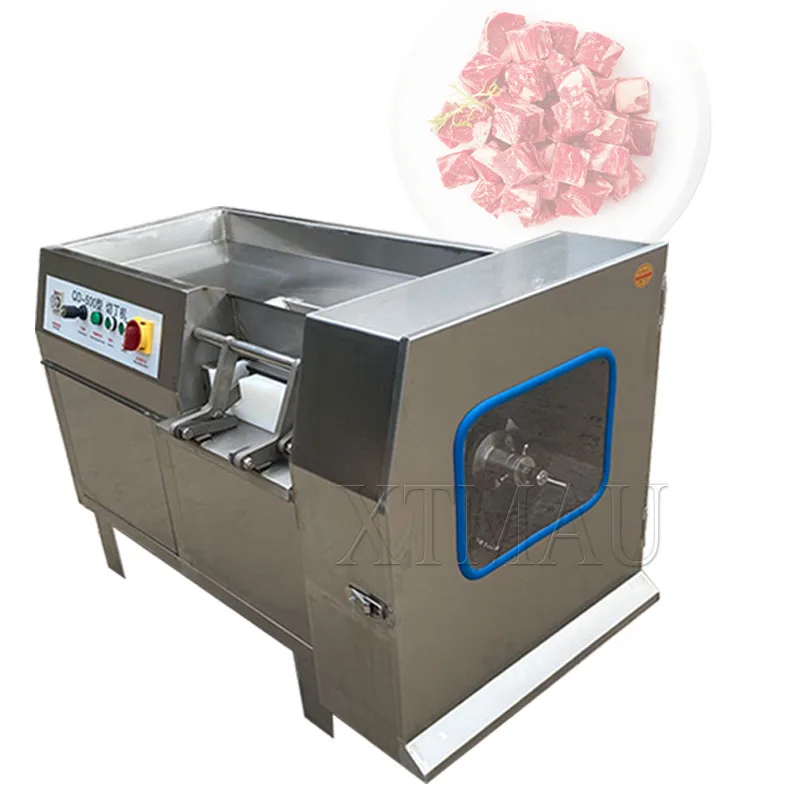 Electric Multi-Function Meat Slicer Commercial Stainless Steel Desktop Fresh Meat Cutter Machine