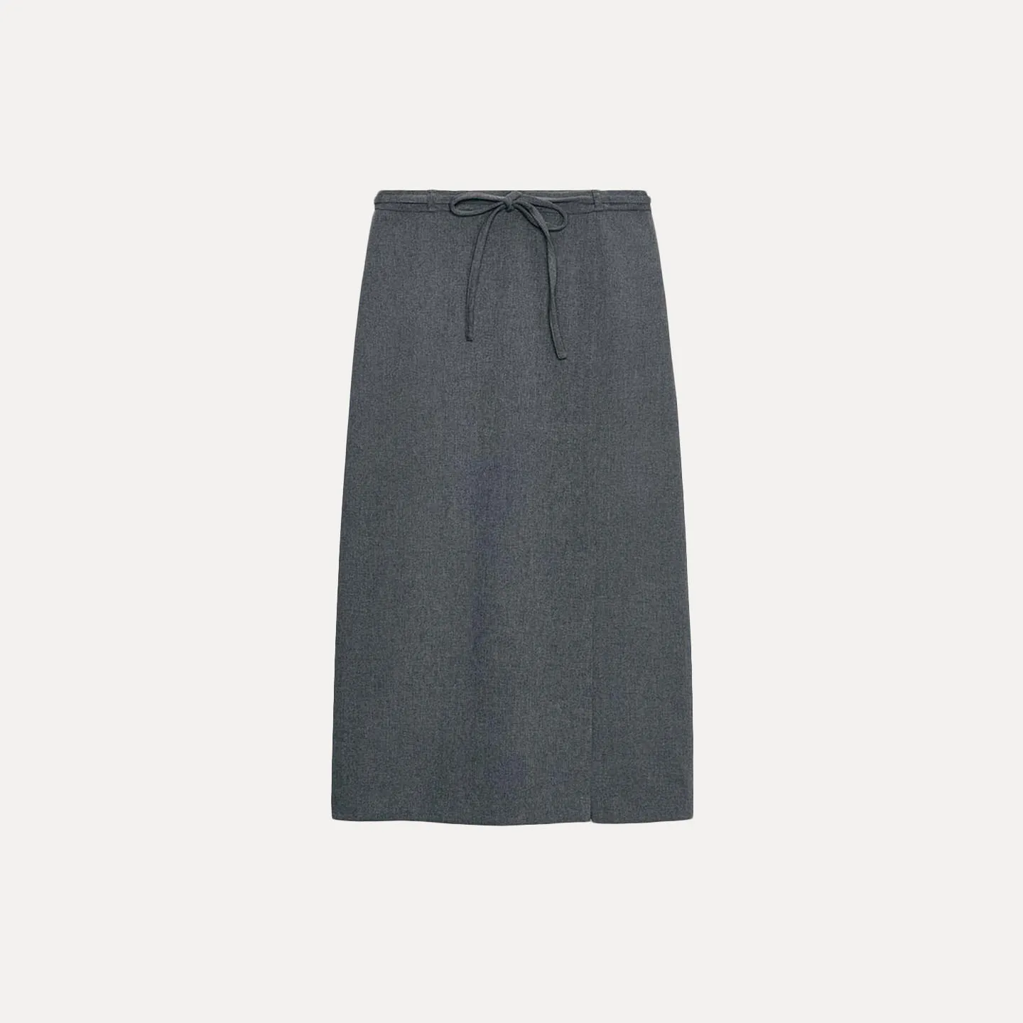 우아한 개성 하이웨이스트 스트레이트 컷 미니스커트 벨트 포함 가을 신상 여성 패션 Z 미드웨이스트 기타