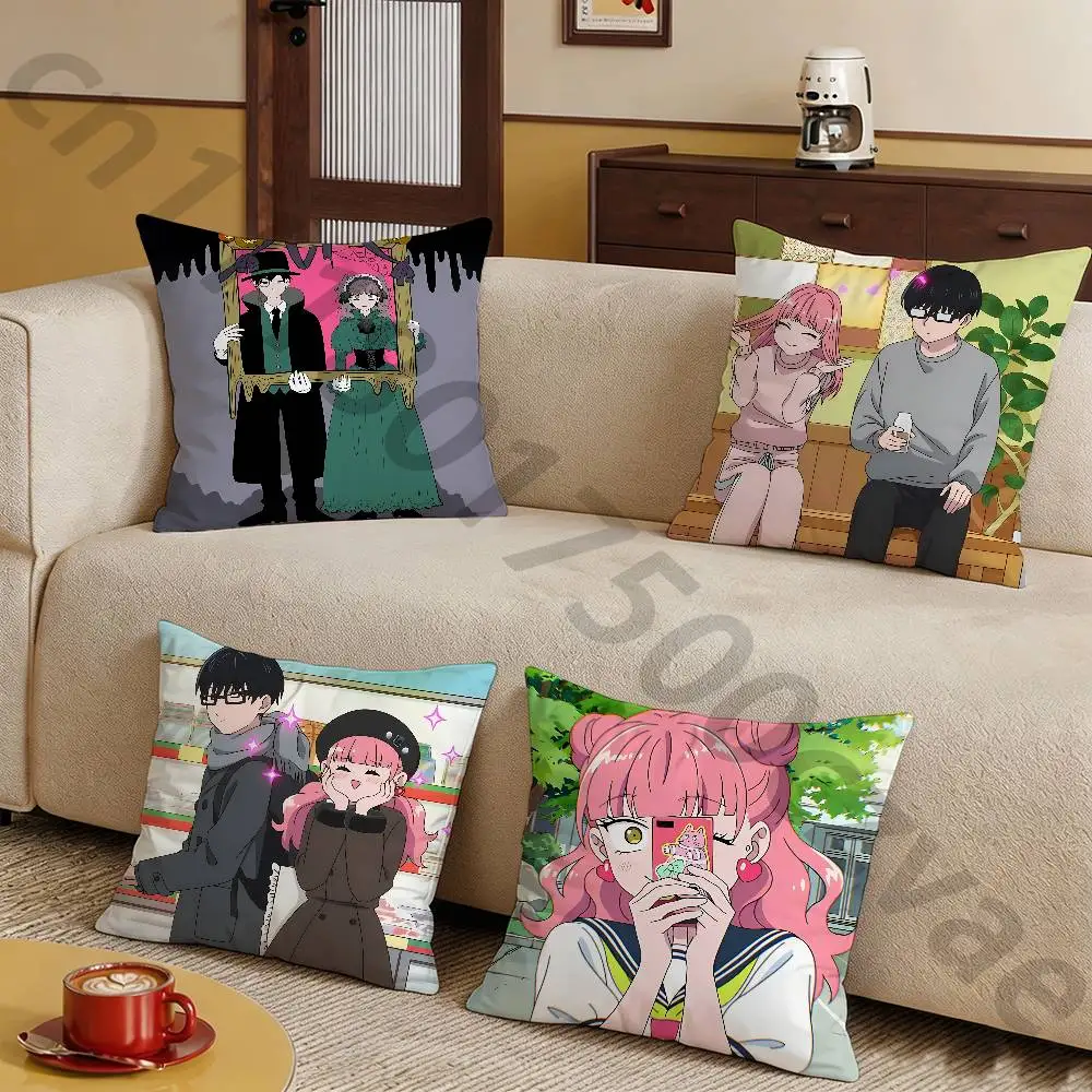 You and I Are Polar Opposites pillowcase casual style decoration, suitable for home decoration (excluding pillow core)