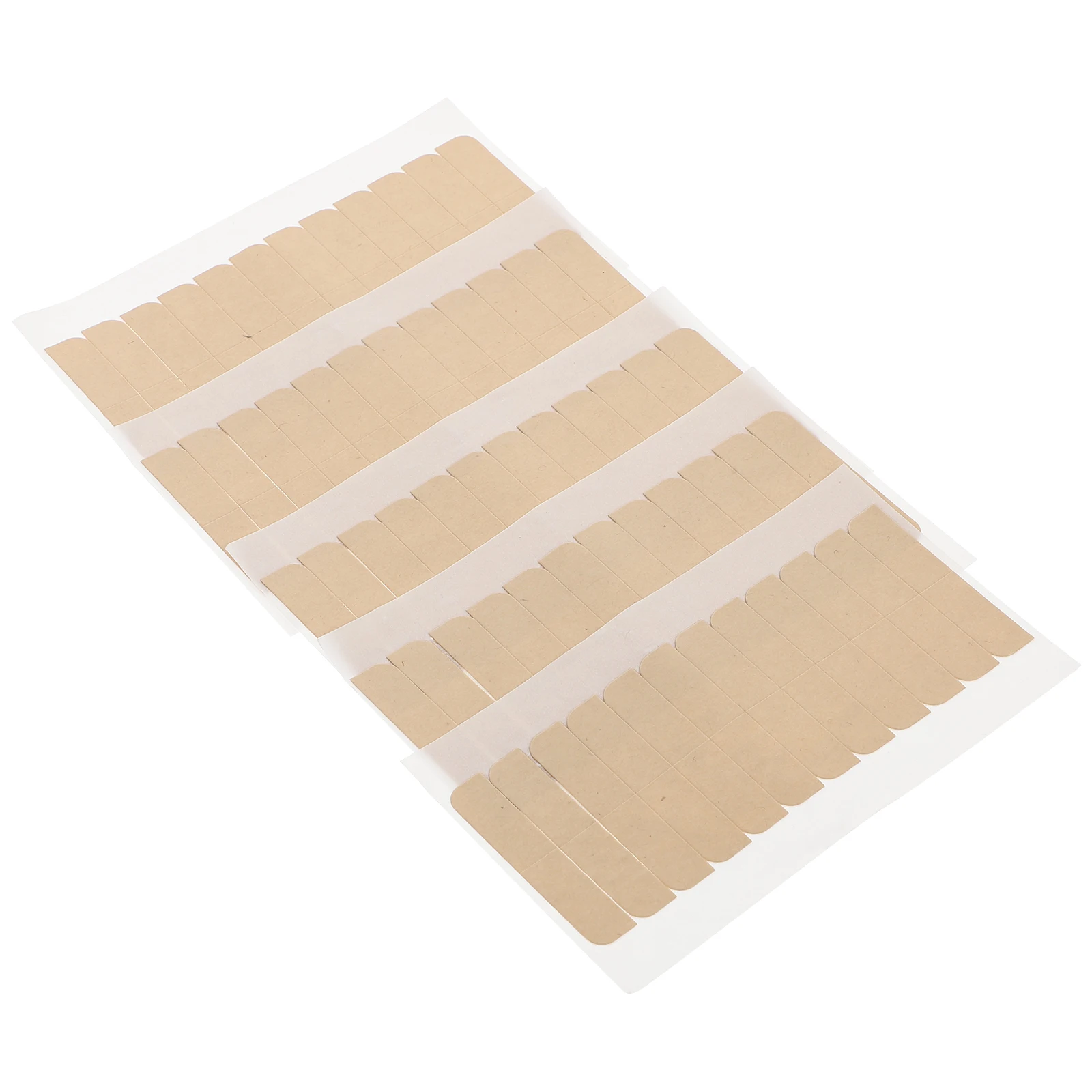 5 أوراق شريط شعر مزدوج الجوانب لملحقات شرائط لاصقة خفيفة الوزن مقاومة للماء ملصقات بديلة إجمالية #1