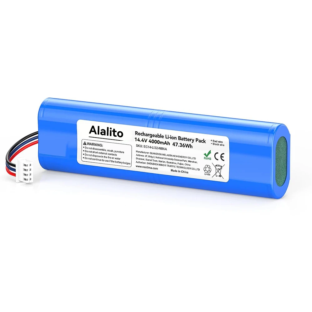 for Ecovacs Deebot N8/N8 PRO/N5/N5 Go/N5 Hero/N5 Power/Ozmo 900/901/905/920/930/937 vacuum cleaners 6800mAh replacement battery