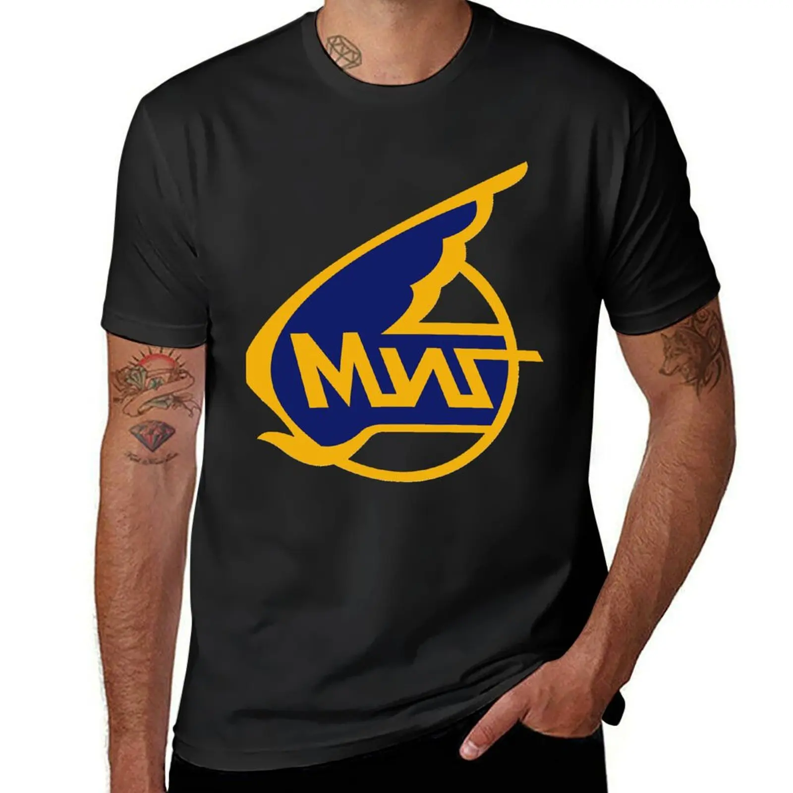 

Mikoyan Gurevich (Russian Aircraft Corporation MiG) T-Shirt custom t shirt funny shirt cotton for a boy t shirt men 100℅ cotton