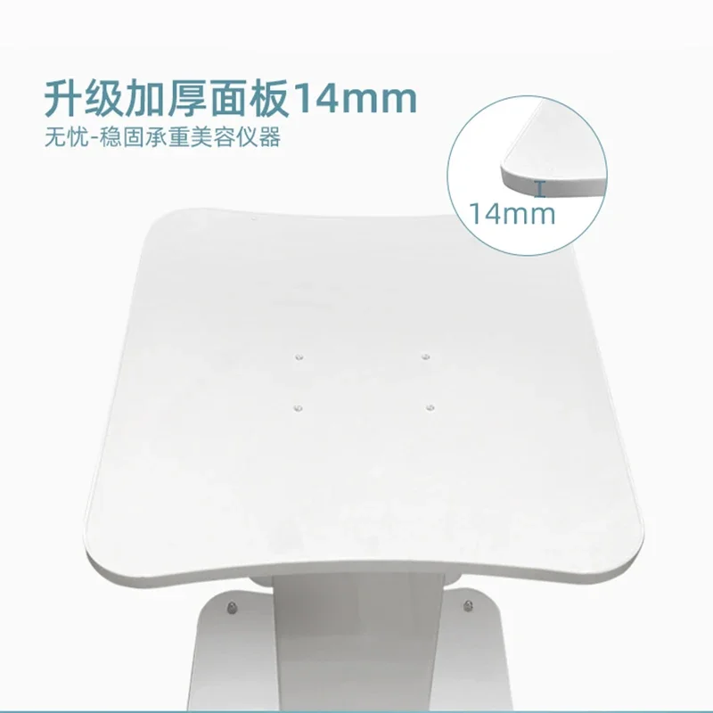 Nordic Beauty Salon Trolley Cart Medical Manicure Tattoo Utility Salon Trolley Storage Shelf Salon Furniture Kosmetik Wagen FYST - view 3