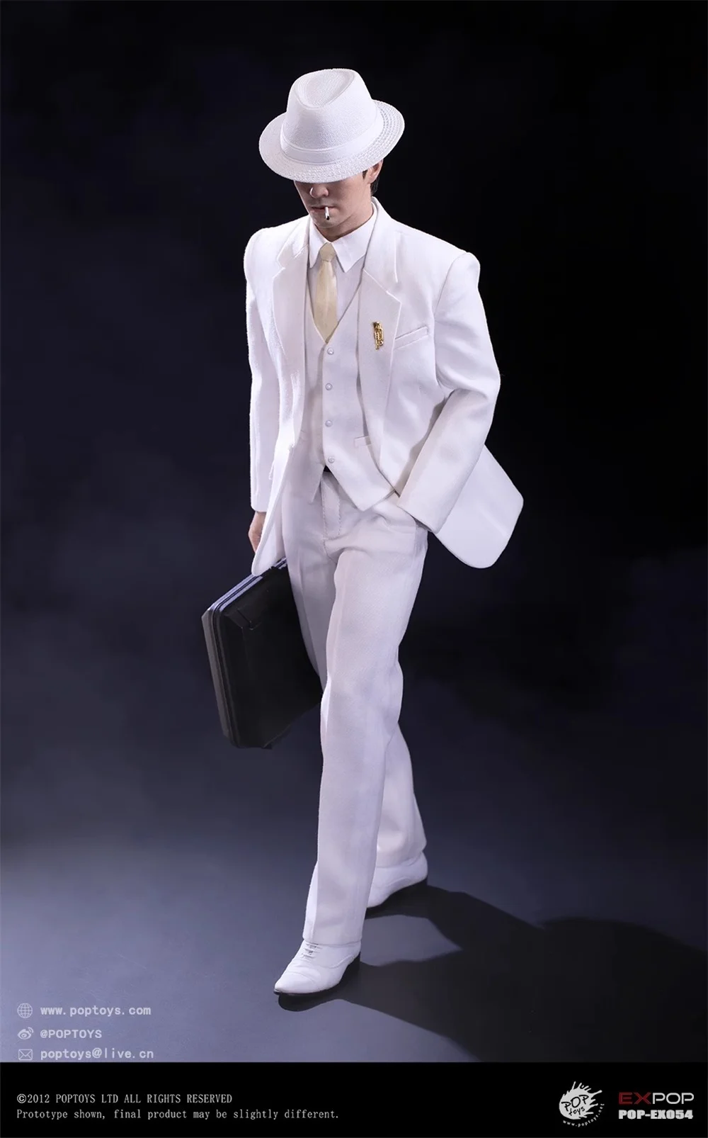 1/6 POPTOYS EX054 Asia Handsome Guy Mystery Agent Man Stephen Chow Full Set Moveable Action Figure Toys Model For Fans Collect