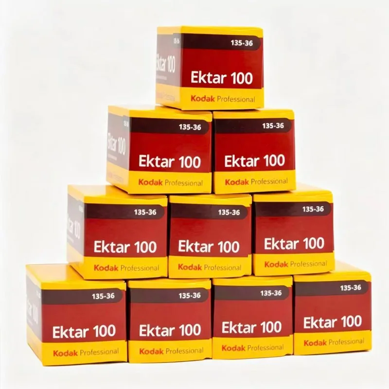 KODAK 135 Color Negative 35MM Rich Color Professional Old And New Packaging Kodak ektar100 Film For 135 Film Cameras (Due  2027)
