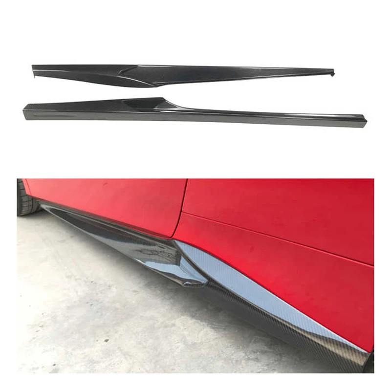 

OEM Dry Carbon Fiber 488 GTB Car Bodykit Car Accessories Side Skirts for Ferrari 488 GTB