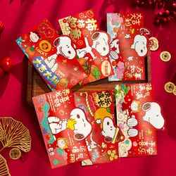 New Snoopy cartoon cute red envelope animation peripheral three-dimensional kawaii festive holiday red envelope gift wholesale