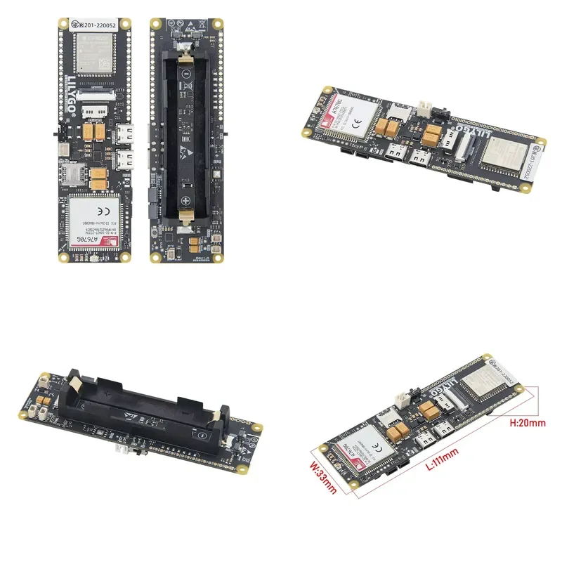 T-A7670G-S3 standard development board ESP32-S3 + 4G LTE Cat1 module, support Wi-Fi/Bluetooth, optional /camera