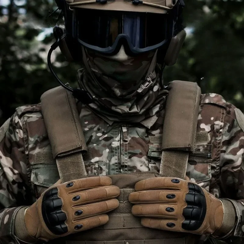 Gants de Moto à Doigts Complets, Équipement de dehors de Plein Air, Course de Hourbiker