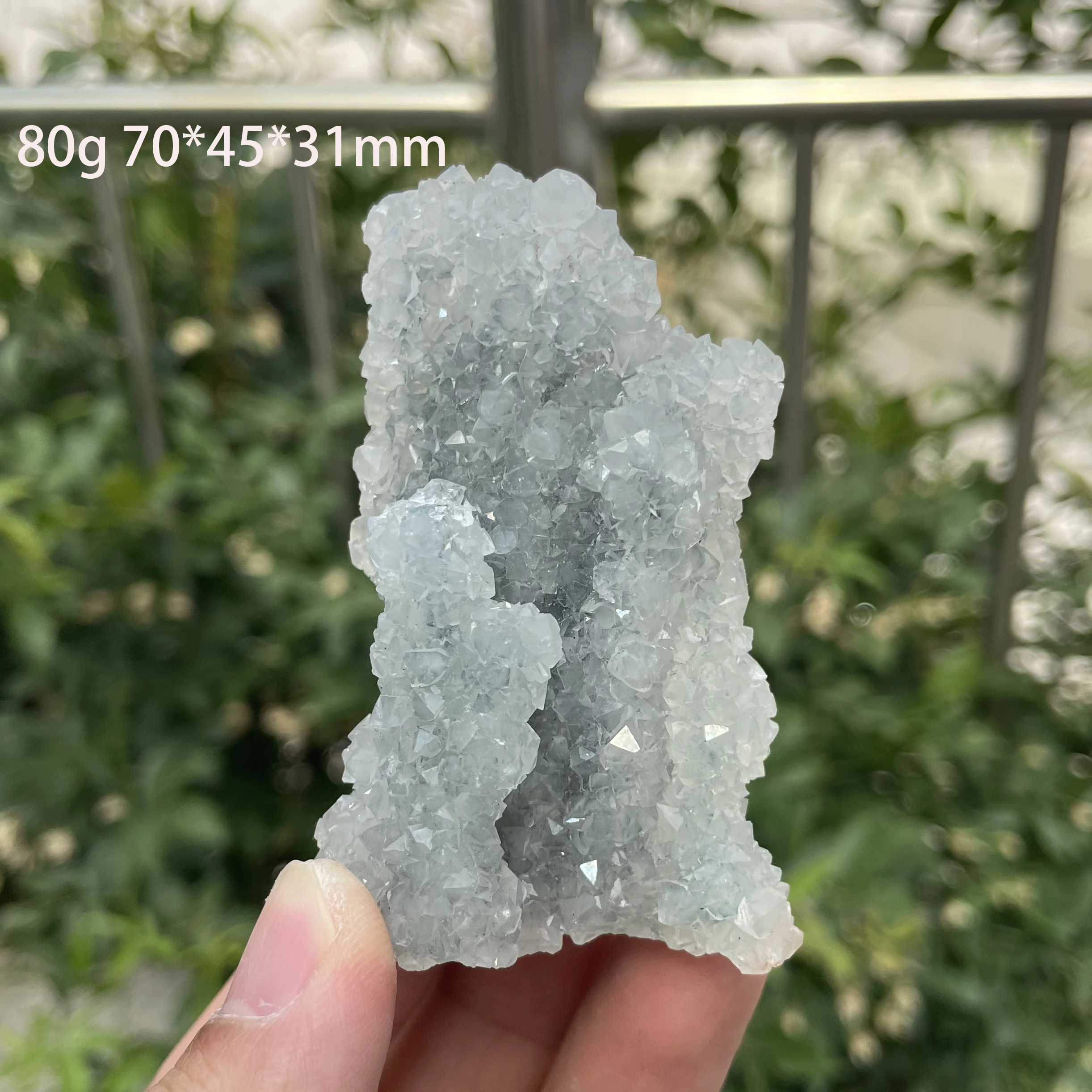 Natural Stone Apophyllite Crystal Mineral Specimen Quartz Cluster Raw Rock Decoration Rough Polished Healing