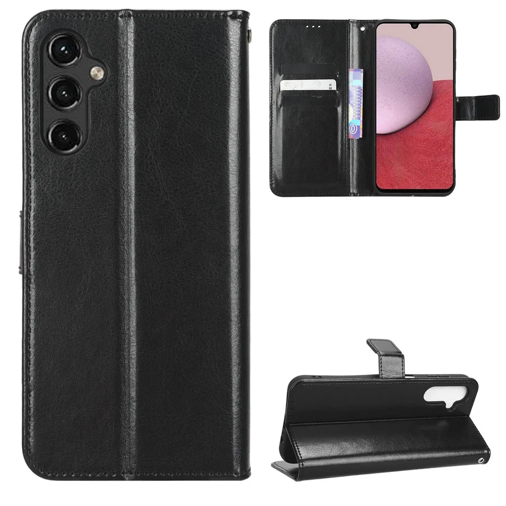 For Samsung Galaxy A25 5G Case Luxury Flip PU Leather Wallet Lanyard Stand Case For Samsung A25 A 25 SamsungA25 Phone Bag