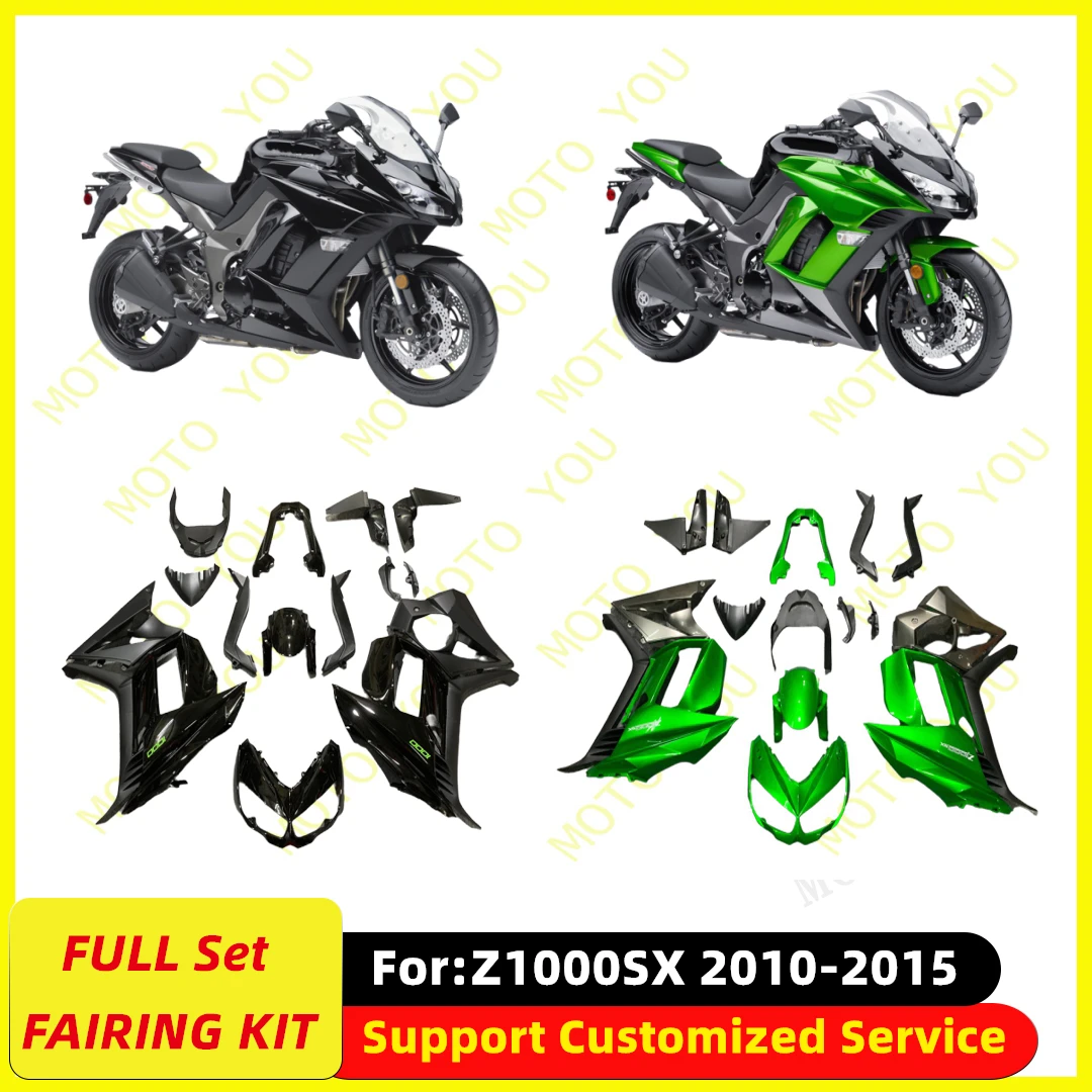 

Motorcycle Shell full Fairing Kit Fit For Kawasaki Z1000SX Z1000 ninja1000 2010 2011 2012 2013 2014 2015 Bodywork fairings kits