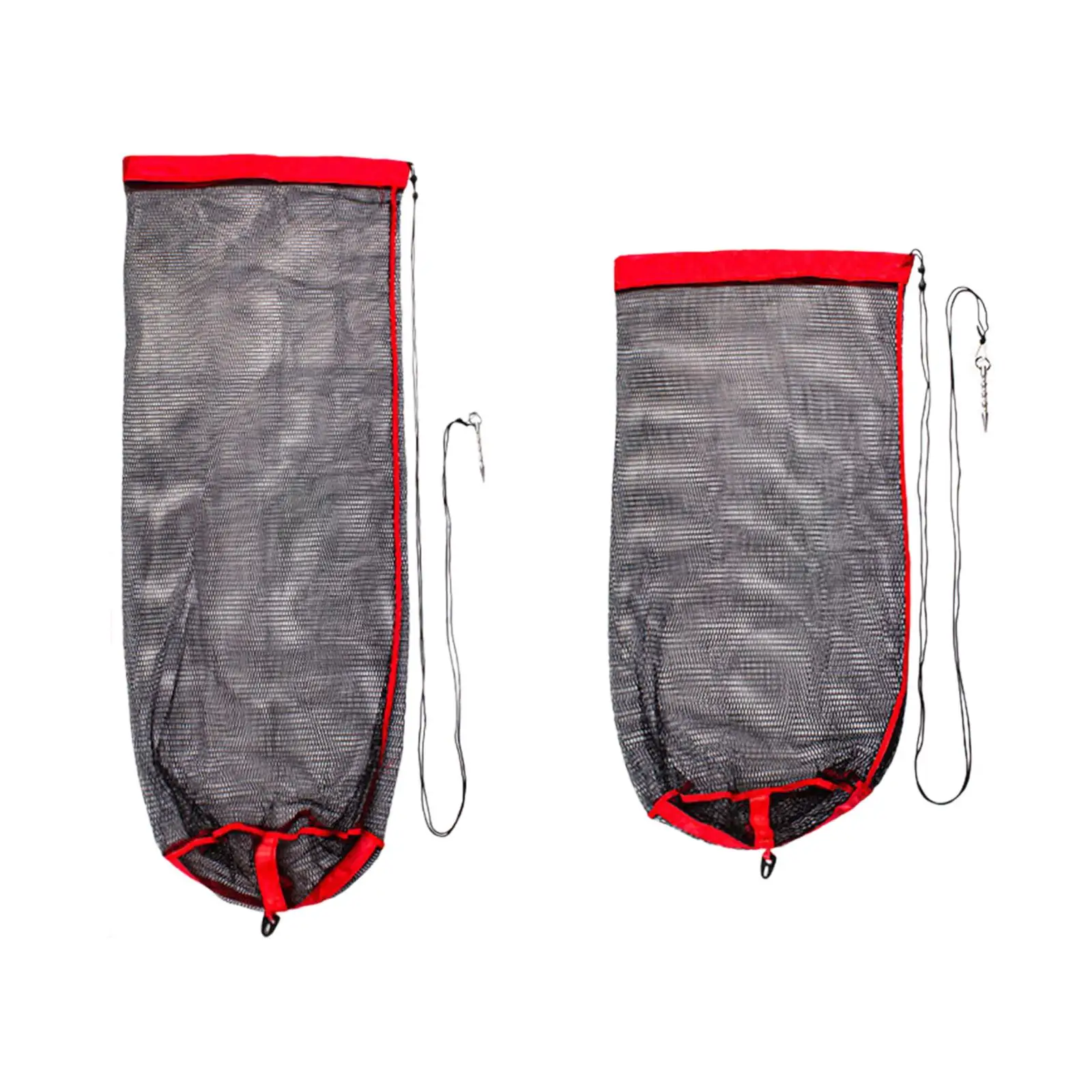 Fishing Net Bag Multiuse Sturdy Lightweight Large Fish Protection Foldable Fish Cage Fishing Net Pocket for Fishing Equipment