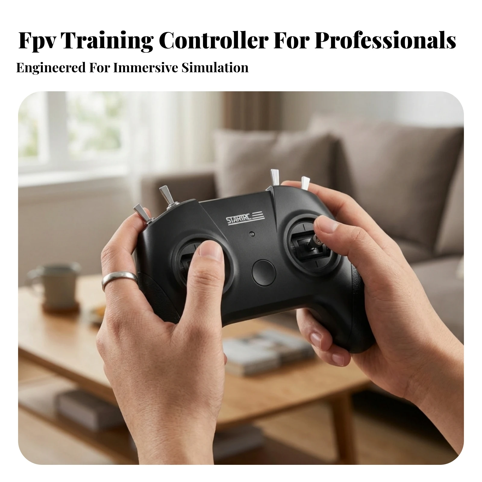 Flight Joystick Sim - Manette de simulateur FPV avec poignées