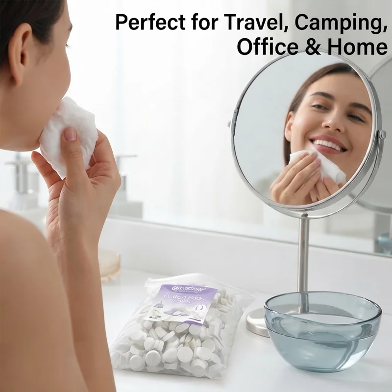 Yunliwei Compact Towel Portable Disposable Coin Tissue Magical Face Towel Soft Wiping Towel Suitable for Travel Camping Outdoor