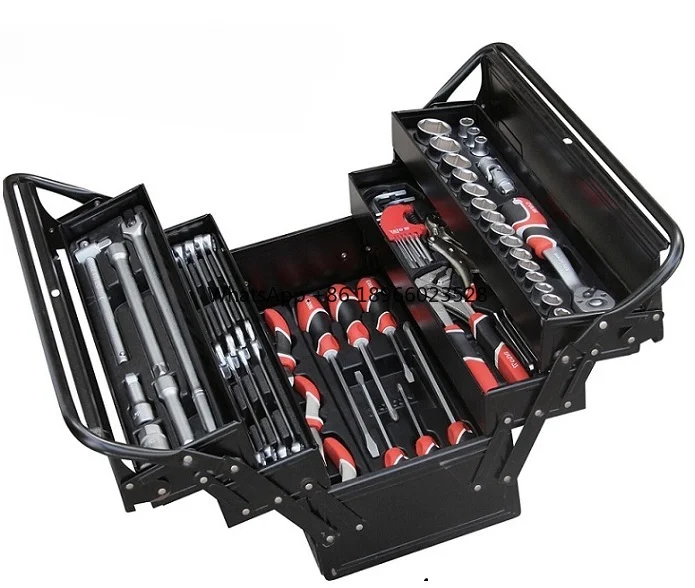 YATO HAND TOOLS TOOL BOX WITH TOOLS 65PCS YT-38950