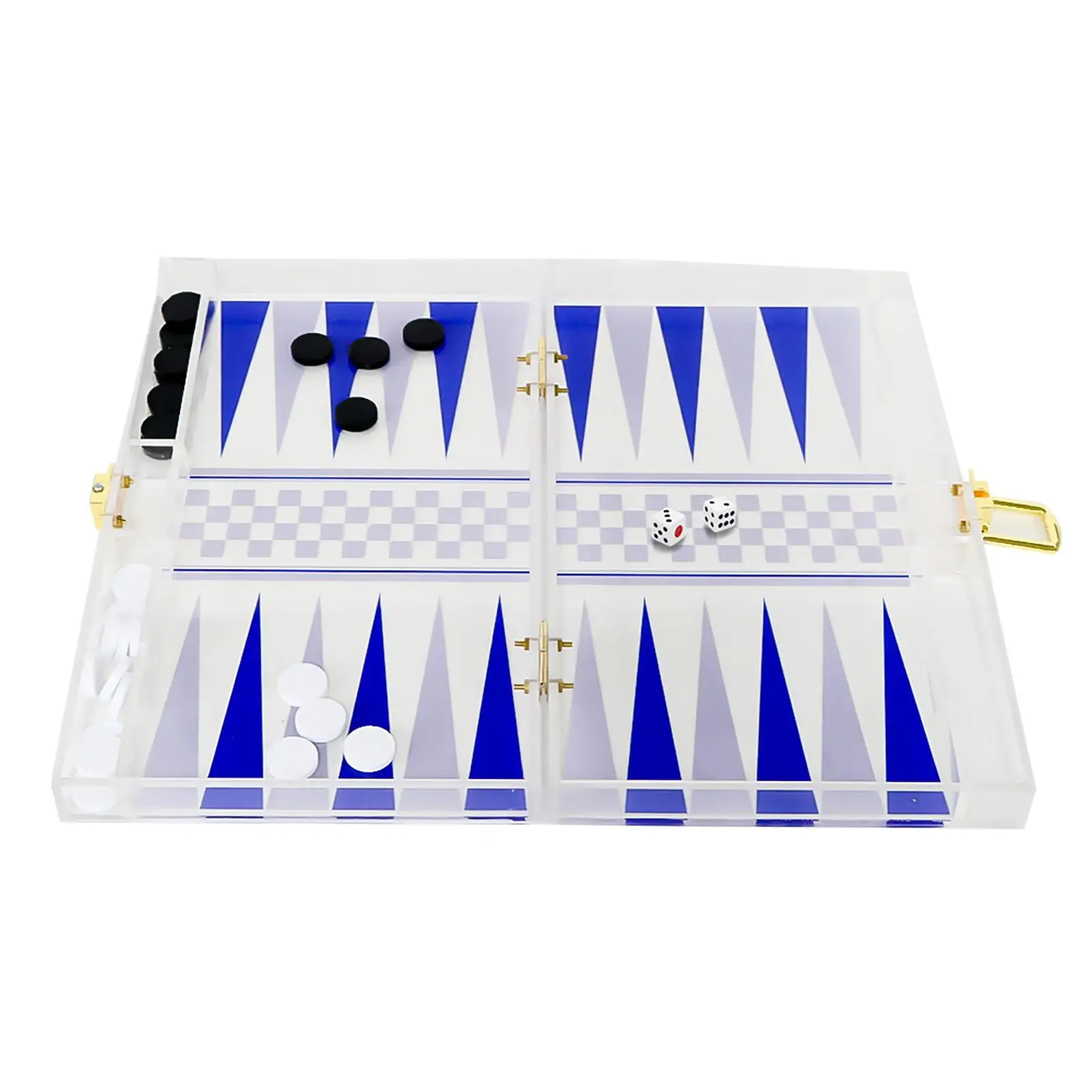 Backgammon Set Problem Solving Strategy Board Game for Home Travel Children