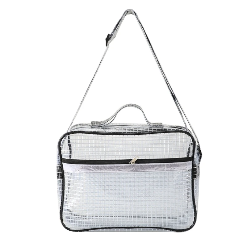 

PVC Bags Cleanroom Engineer Bag Anti-Static Tool Waterproof Tool Bag Transparent Crossbody Bag for Men