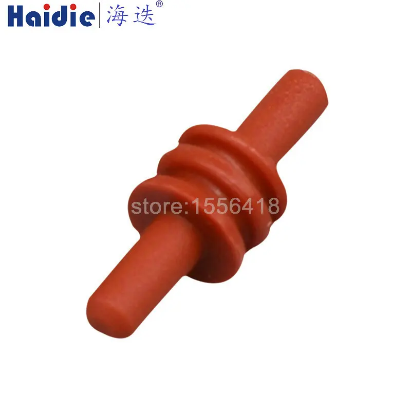 

50-2000 pcs φ：5.75 H:16.0 cable cavity plug red connector seal, replacement of 12059168